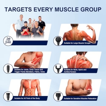 Bob and Brad C2 Massage Gun for Deep Tissue Relief