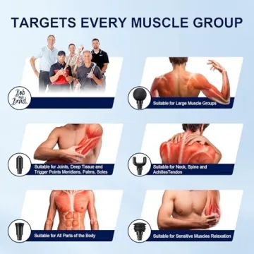 Bob and Brad C2 Massage Gun for Deep Tissue Relief