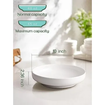 Elegant DOWAN Pasta Bowls - Perfect for Entertaining