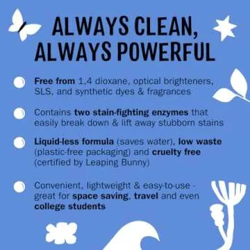 Molly’s Suds Eco-Friendly Laundry Detergent Sheets 70 Loads