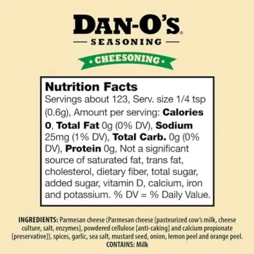 Dan-O's Seasoning Cheesoning Small Bottle 2.6 oz