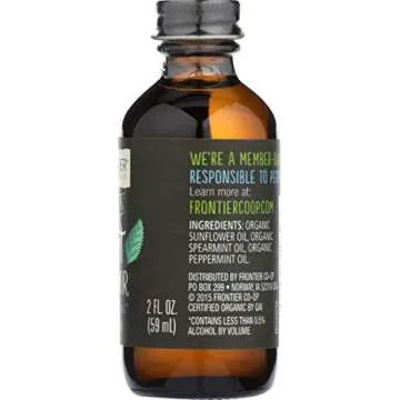 Frontier Organic Mint Flavor - Perfect for Baking & Drinks