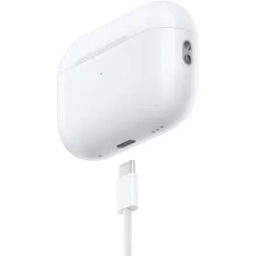 Apple AirPods Pro 2nd Generation with Wireless MagSafe Charging Case (USB-C) with Apple 1 Year Limited Warranty (Wireless Charger)