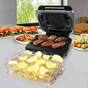 Air Fryer Rack for Ninja Foodi - Multi-Layer Dehydrator