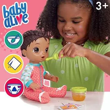 Interactive Baby Alive Mix My Medicine Doll for Kids