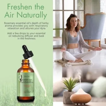 Divine Drop Rosemary Mint Hair Strengthening Oil 2oz