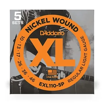 D'Addario XL Nylon Electric Guitar Strings 10-46