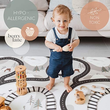 Berry Lane Baby Play Mat | Extra Soft & Non-Toxic Foam