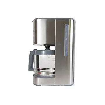 Kenmore 00840706 12-Cup Programmable Aroma Control Coffee Maker, 6.34, Stainless Steel
