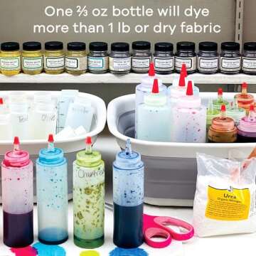 Jacquard Procion Tie Dye Powder Aquamarine for Vibrant Fabrics