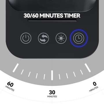 AXX LED Desk Lamp with USB Charging Port, Study Table Light for Home Office Bedrooms, Black, Flexible Gooseneck, Small, 650LM, Pen Holder, Timer Settings, School Essentials for College Dorm Room