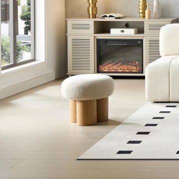 LETBASK Cute Small Footrest Ottoman for Comfort & Style