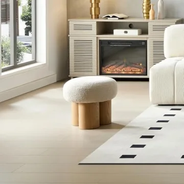 LETBASK Cute Small Footrest Ottoman for Comfort & Style