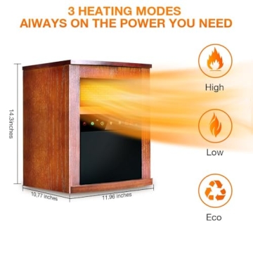 Air Choice Infrared Space Heater - Efficient & Stylish Home Comfort