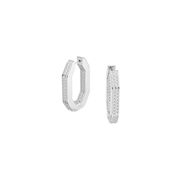 Swarovski Dextera Octagonal Hoop Earrings - A Timeless Gift