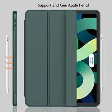 iMieet iPad Air 11 Inch Case with Pencil Holder & Stand
