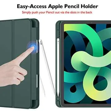 iMieet iPad Air 11 Inch Case with Pencil Holder & Stand