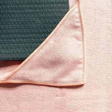 Yoga Mat Towel by Laguna Beach Textile Co, Pink