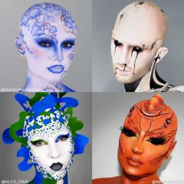 Mehron Makeup Premium Bald Cap Kit for Halloween & Cosplay