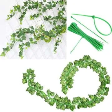 Comtelek 168 FT Artificial Ivy Garland for Home Decor