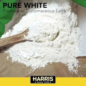 HARRIS Diatomaceous Earth Food Grade, Half Pound with Easy Application Puffer Tip