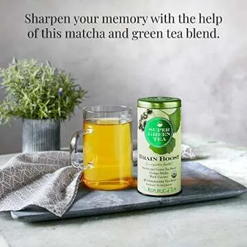 Brain Boosting Supergreen Green Tea Blend for All
