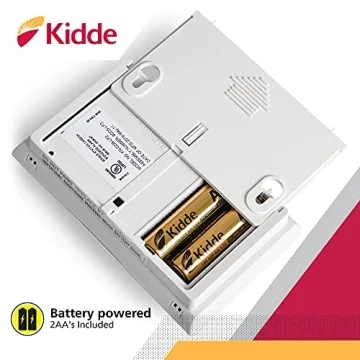 Kidde Battery-Powered CO Detector with LEDs Event Memory