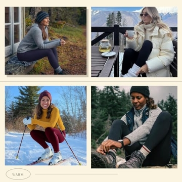 NexiEpoch Fleece Lined Leggings for Ultimate Warmth