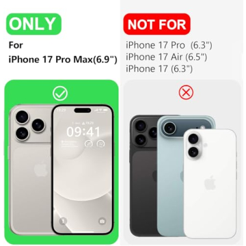 LOVE 3000 iPhone 17 Pro Max Silicone Case for Style