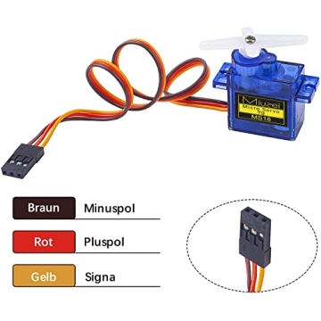 SG90 9G Micro Servo Motors for Arduino Projects