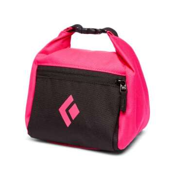 Black Diamond Mondito Chalk Pot for Rock Climbing, Ultra Pink