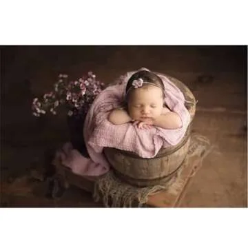 RUZHILING Newborn Baby Photography Stretch Wrap for Boys and Girls