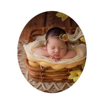 RUZHILING Newborn Baby Photography Stretch Wrap for Boys and Girls