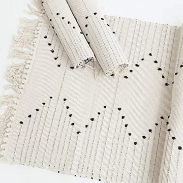 ideé-home Boho Rug Runner for Kitchen and Bathroom