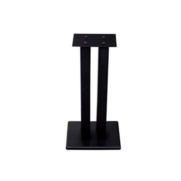 Monolith 24 Inch Speaker Stand - Supports 75 lbs, Adjustable Spikes