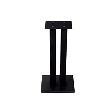 Monolith 24 Inch Speaker Stand - Supports 75 lbs, Adjustable Spikes
