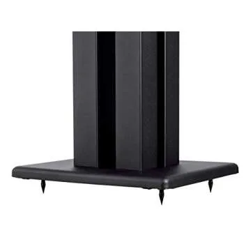 Monolith 24 Inch Speaker Stand - Supports 75 lbs, Adjustable Spikes