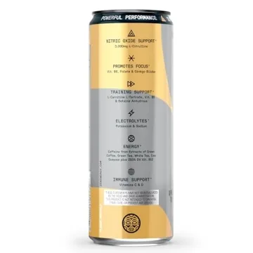 ZOA+ Pre-Workout Energy Drink - Natural Energy Boost