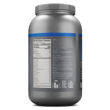 Isopure Zero Carb Whey Isolate Protein Powder Creamy Vanilla