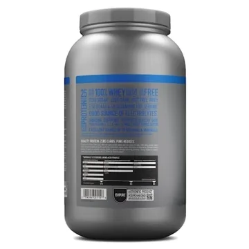 Isopure Zero Carb Whey Isolate Protein Powder Creamy Vanilla