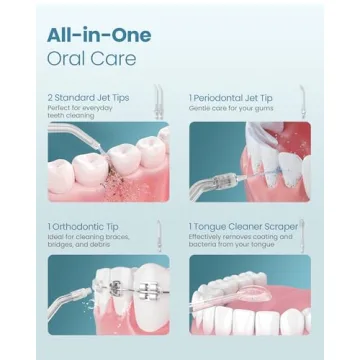 Onlyone Portable Water Dental Flosser for Effective Cleaning