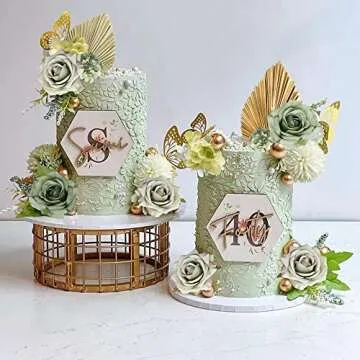 Boho Cake Toppers for Weddings Birthdays and Events