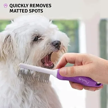 Poodle Pet Detangling Grooming Comb for Dogs & Cats
