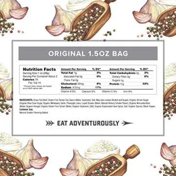 Beef and Turkey Jerky Variety Pack by Country Archer, Original, Hickory Smoke, Teriyaki, Gluten Free, 1.5 Ounce (Pack of 12), beef + turkey jerky variety pack