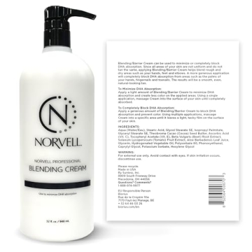 Norvell Pro Blending DHA Barrier Cream for Flawless Tan