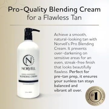 Norvell Pro Blending DHA Barrier Cream for Flawless Tan