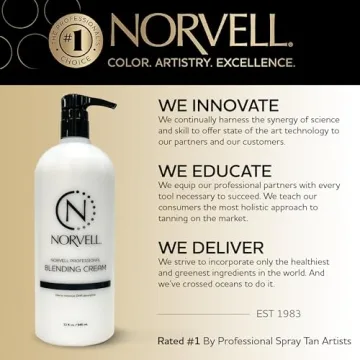 Norvell Pro Blending DHA Barrier Cream for Flawless Tan
