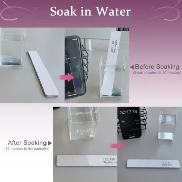 HeeYaa 12 PCS Nail File Set for Perfect Nail Art