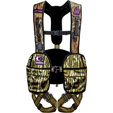 Hunter Safety System Lady Hybrid Treestand Safety Harness with ElimiShield