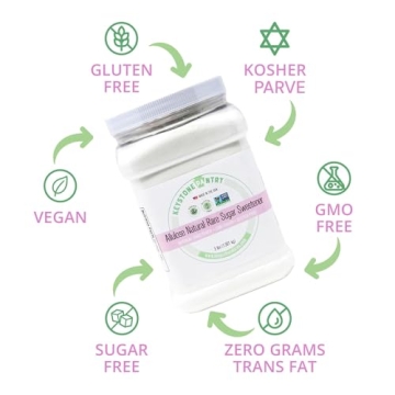 Keystone Pantry Allulose Sweetener Low Calorie Natural Sugar
